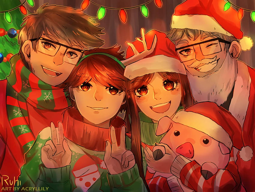 Merry Christmas! From the pines family!, christmas gravity falls HD wallpaper