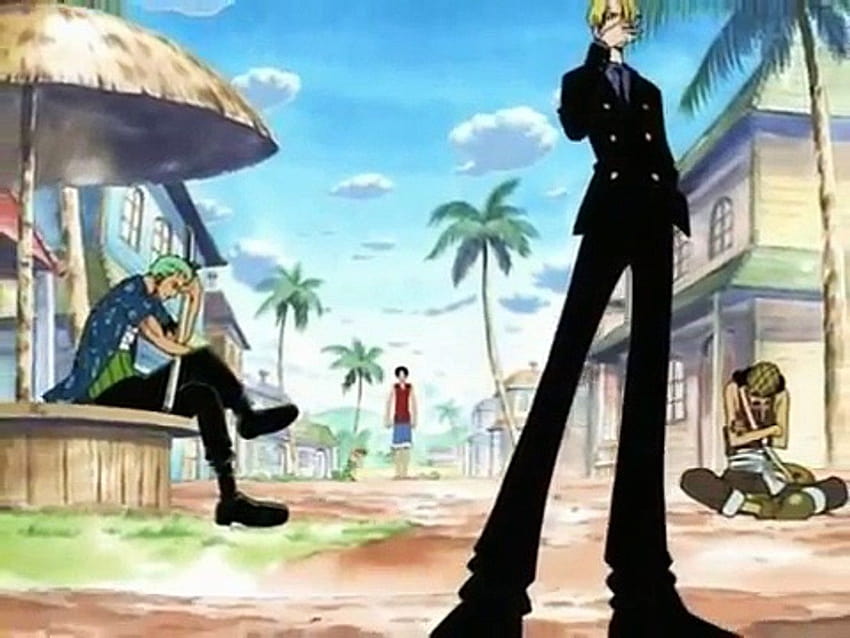 I'm rewatching One Piece while waiting for more episodes and I forgot how hyped up I felt for the walk to Arlong Park, one of the best scenes in the show! : HD wallpaper