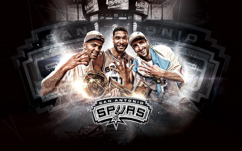 San Antonio Spurs Big 3 HD wallpaper