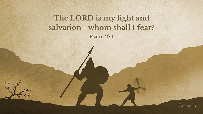 50 Christian s with Bible Verses – ConnectUS, david and goliath HD wallpaper