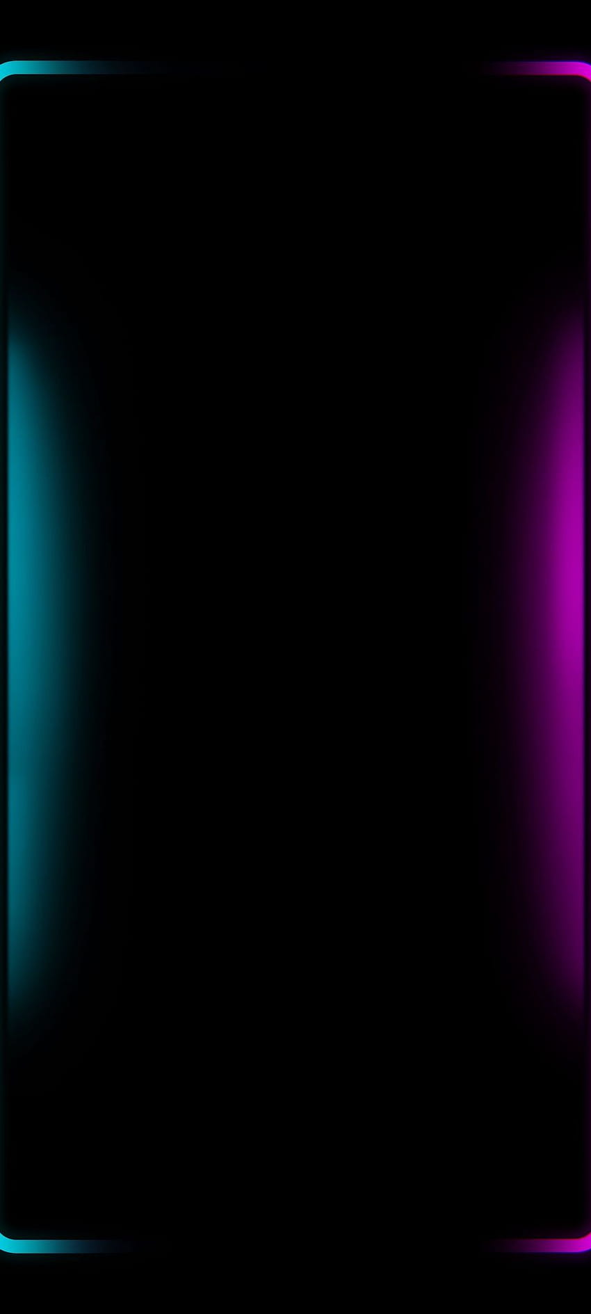 Neon Borderlight Edge AMOLED Black ...fonewalls HD phone wallpaper
