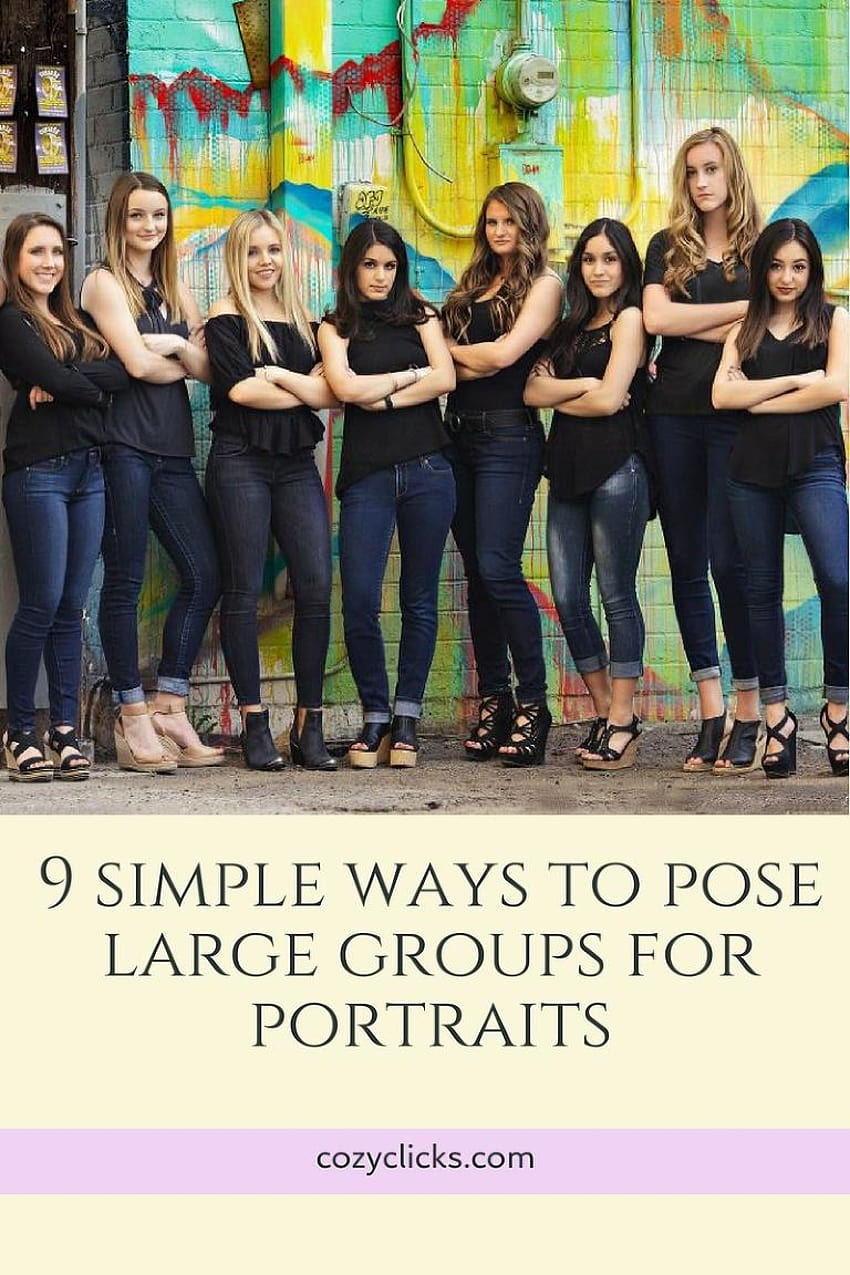 9 Simple Ways To Pose Large Families for Portraits, my big family HD phone wallpaper