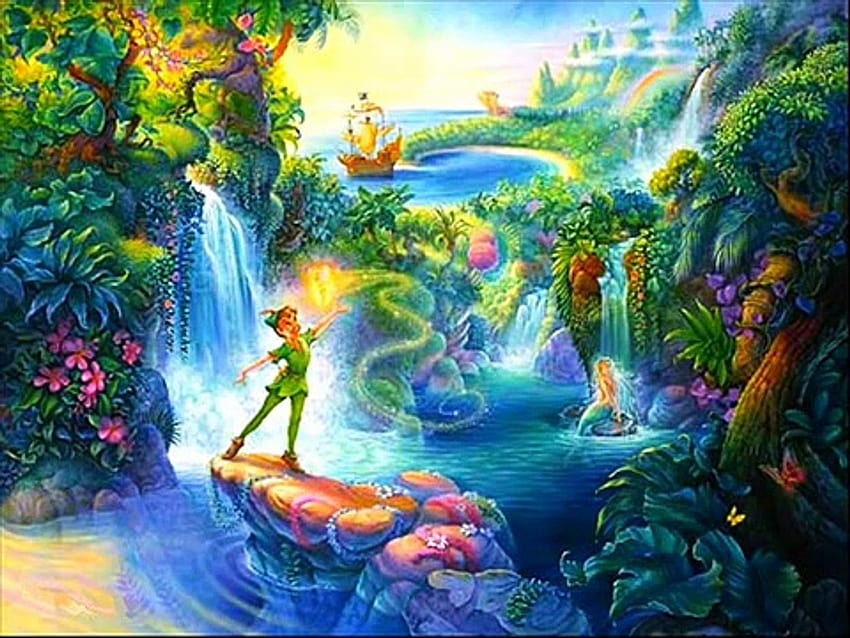 Disney's Peter Pan I Won't Grow Up, peter pan neverland HD wallpaper