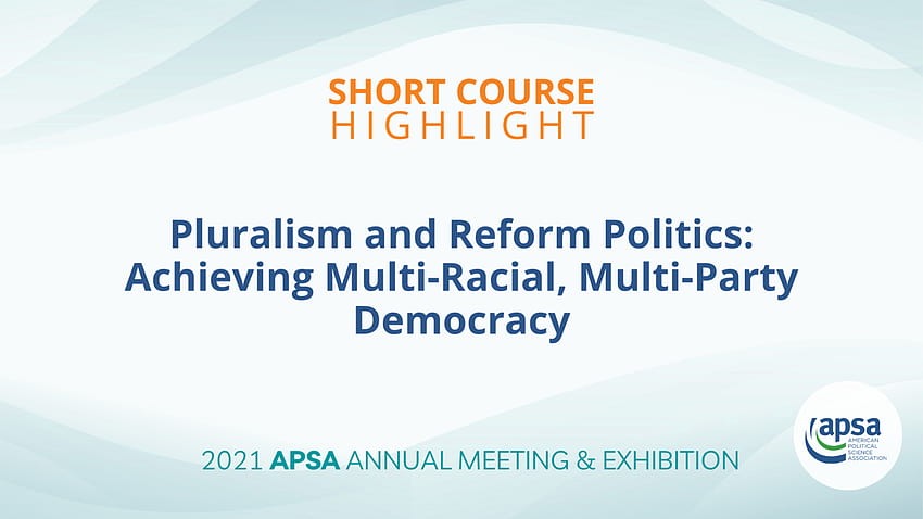 Short Course: Pluralisme dan Politik Reformasi: Mencapai Multi Wallpaper HD