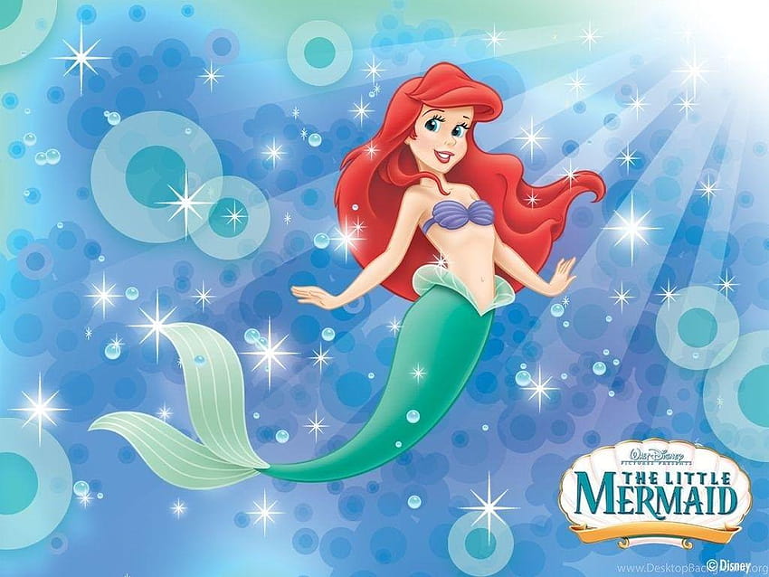 Ариел, Малката русалка Принцесата на Дисни HD тапет