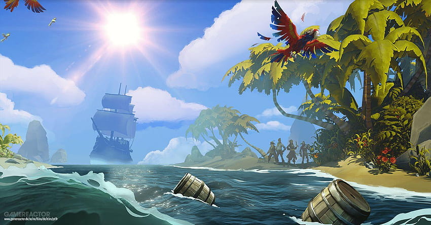 Sea of​​ Thieves は 200 万人以上のプレイヤーを魅了する Sea of​​ Thieves ゲーム 高画質の壁紙