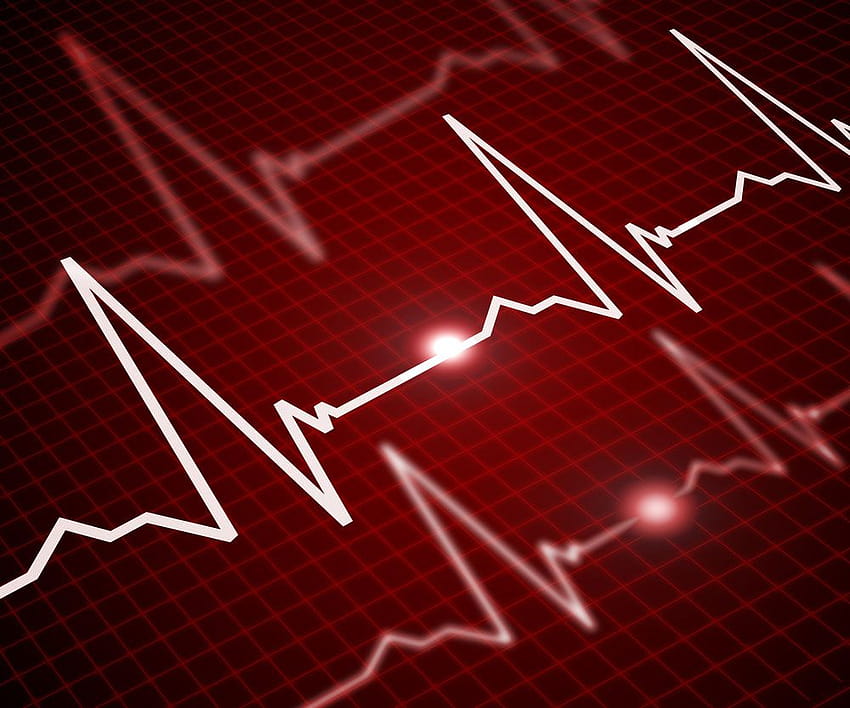 Il battito cardiaco instabile potrebbe significare demenza precoce, battito cardiaco accelerato Sfondo HD