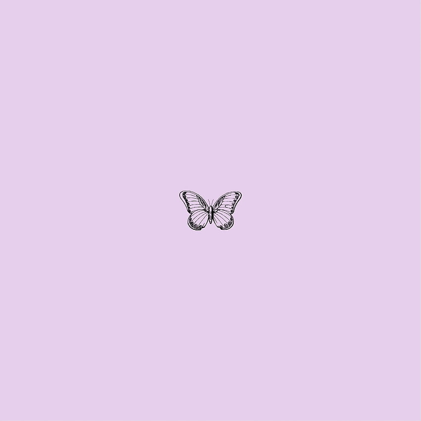 Toedit purple lilac butterfly butterflywings cute, lilac aesthetic HD ...