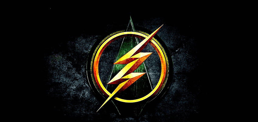 The Flash Symbol Group 2442×1160 The Flash Symbol, flash vs arrow HD wallpaper