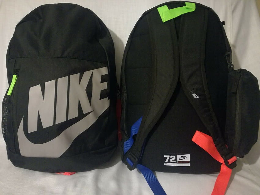 Nike Elemental Backpack Black Bag Kids Adult Unisex Pencil Case School 20l en venta en línea fondo de pantalla