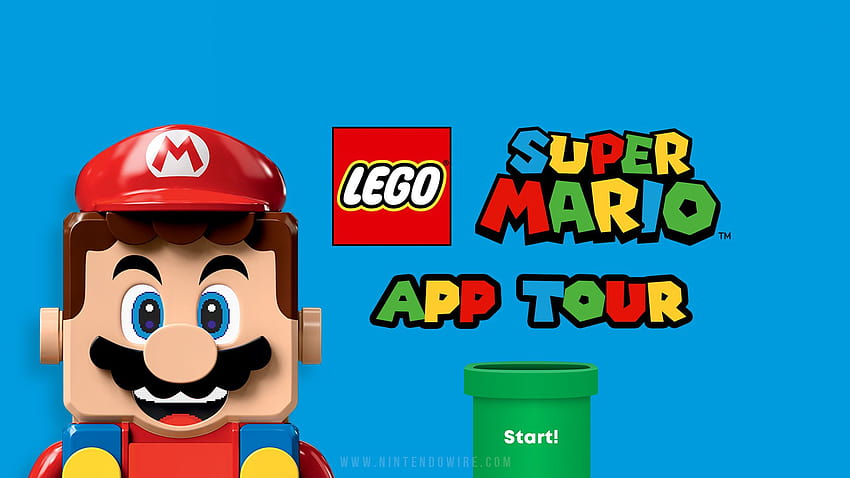 ビデオ: LEGO スーパー マリオ アプリ ツアー、 高画質の壁紙