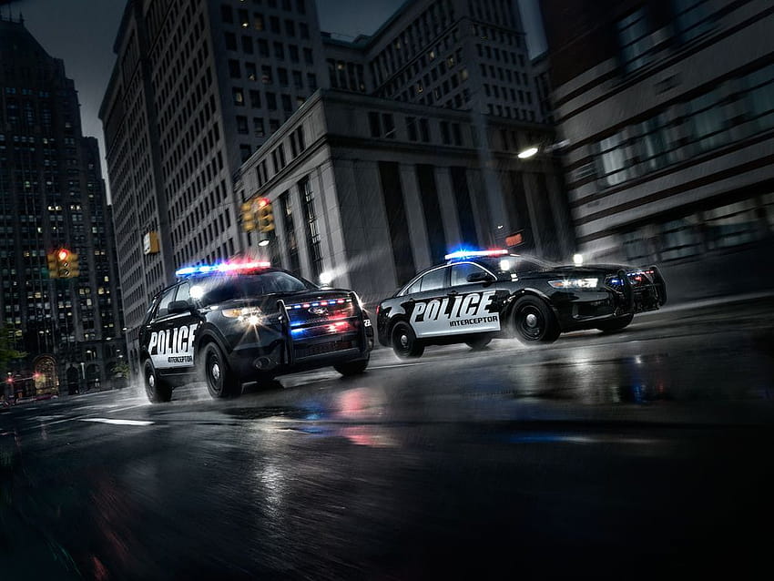 Ford Police Interceptor Cuffs the Top Spot Ford Police cars, police department HD wallpaper