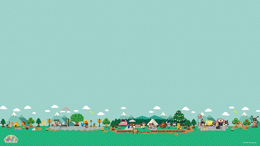seria gier Nintendo Animal Crossing Tapeta HD
