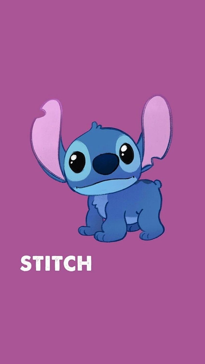 Cute Cartoon Stitch, aesthetic stitch disney HD phone wallpaper