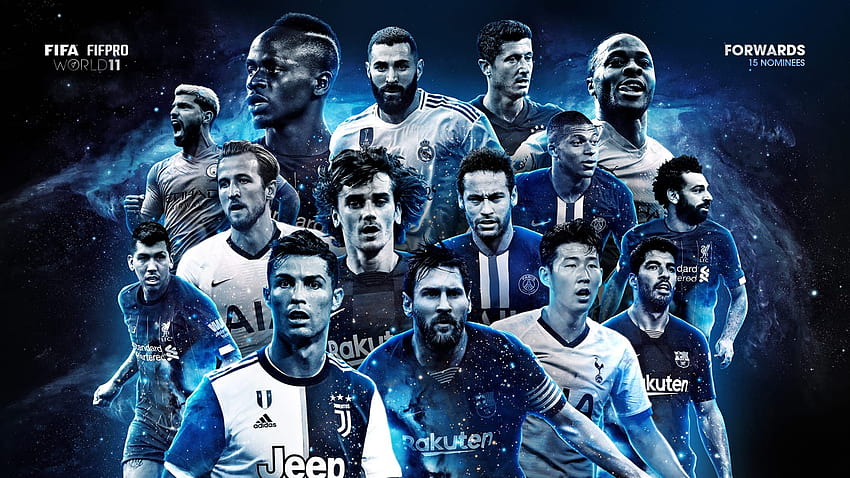 Jogadores de futebol 2019, todos os melhores jogadores de futebol papel de parede HD