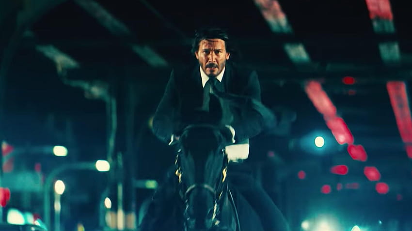 Keanu Reeves monta a caballo en el primer tráiler de John Wick: Capítulo 3, john wick capítulo 3 parabellum fondo de pantalla
