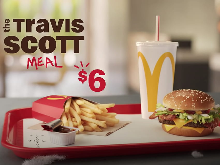 Rapper Travis Scott's Quarter Pounder is so popular McDonald's is selling out, travis scott burger HD wallpaper