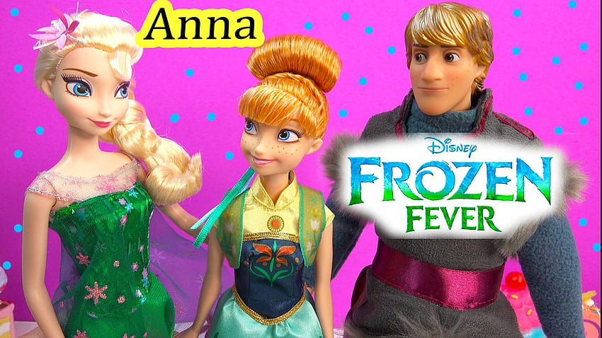 FROZEN FEVER Princess Anna Queen Elsa Birtay Party Doll From New HD wallpaper
