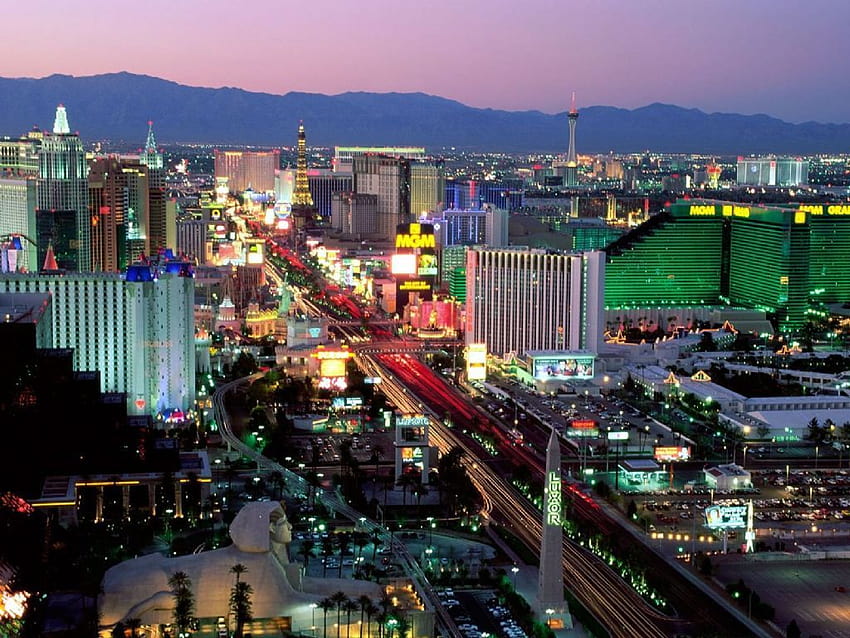 Las Vegas Strip Live-Hauptquartier HD-Hintergrundbild