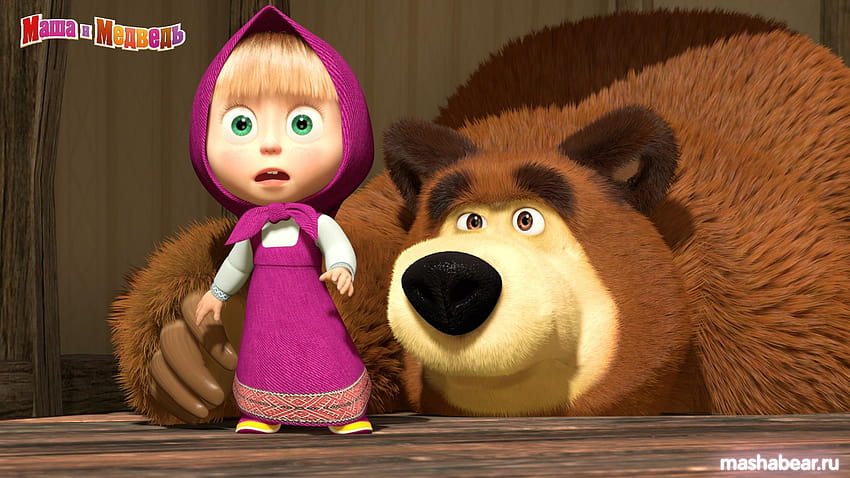 's : «Masha y el oso» fondo de pantalla