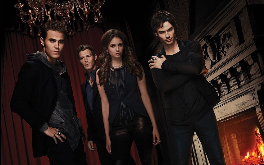 The Vampire Diaries Group, the vampire diaries all cast HD wallpaper ...