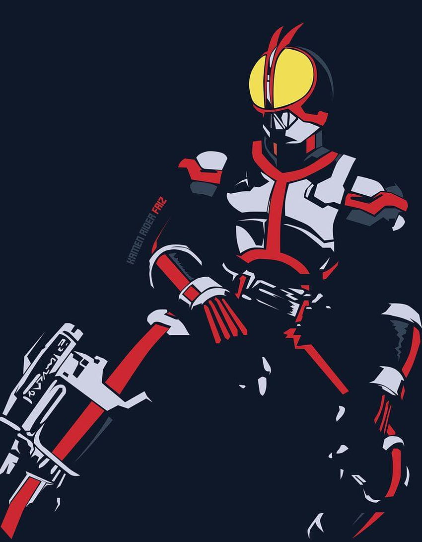 Kamen Rider Faiz by TMRYST, kamen rider 555 HD phone wallpaper
