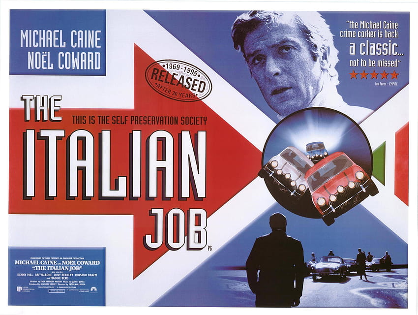 Dix faits intéressants sur The Italian Job, l'émission télévisée sur les faits de la vie Fond d'écran HD
