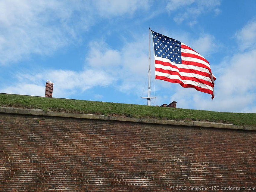 The Flag at Fort McHenry by SnapShot120 HD wallpaper
