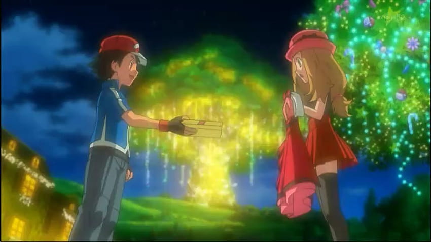 Amourshipping General Discussion, Pokemon Asche und Serena HD-Hintergrundbild