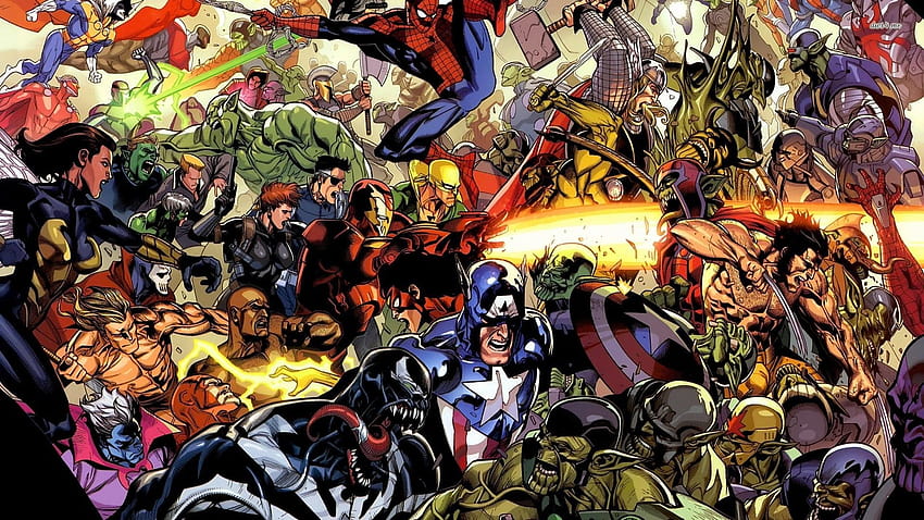 Marvel Comic Book listesi, retro marvel çizgi romanı HD duvar kağıdı