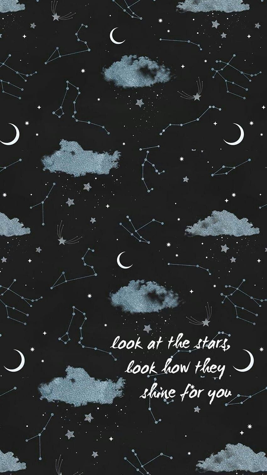 Iphone 美的 tumblr 空 星 月 輝き 銀河 トリッピー, 宇宙美学 HD電話の壁紙