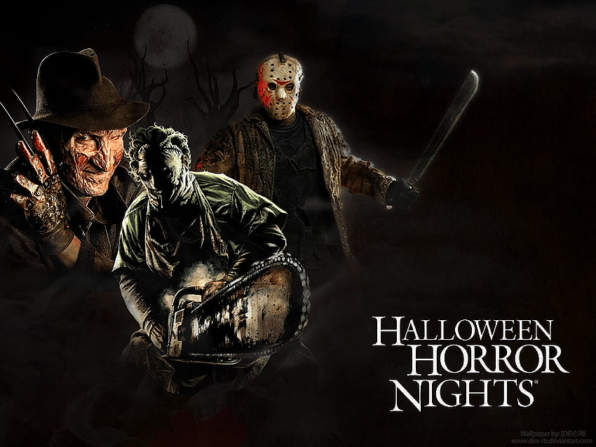 Halloween Horror Nights Fan A. by DEV HD wallpaper