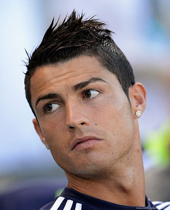 71 Cristiano Ronaldo Hairstyle Stock Photos High Res Pictures and Images   Getty Images