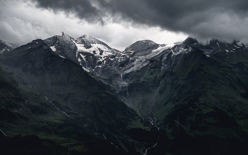 Montaña nevada de Nomad, pc de montaña fondo de pantalla