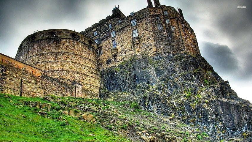 コンピューター スコットランドの城、エジンバラ 高画質の壁紙