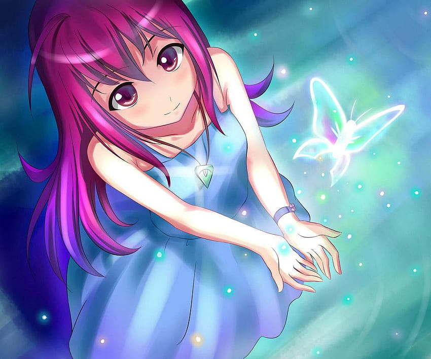 Cute Anime Girl She Has Pigtails Stock Illustration 619961570 | Shutterstock