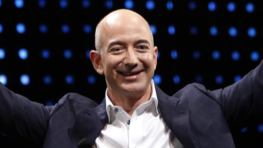 Bold CEO Jeff Bezos revels in risk HD wallpaper