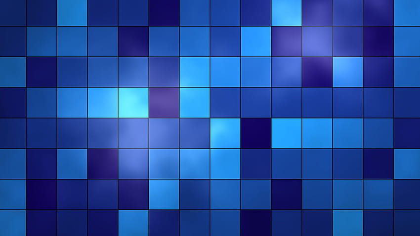 Arrière-plans cubiques bleus 1920x1080 Fond d'écran HD