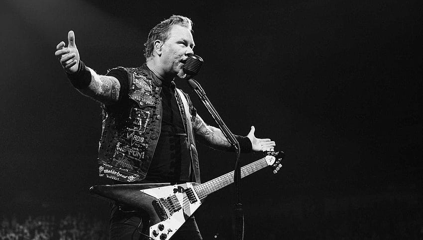 James Hetfield: We've been on Metallica time, young james hetfield HD wallpaper