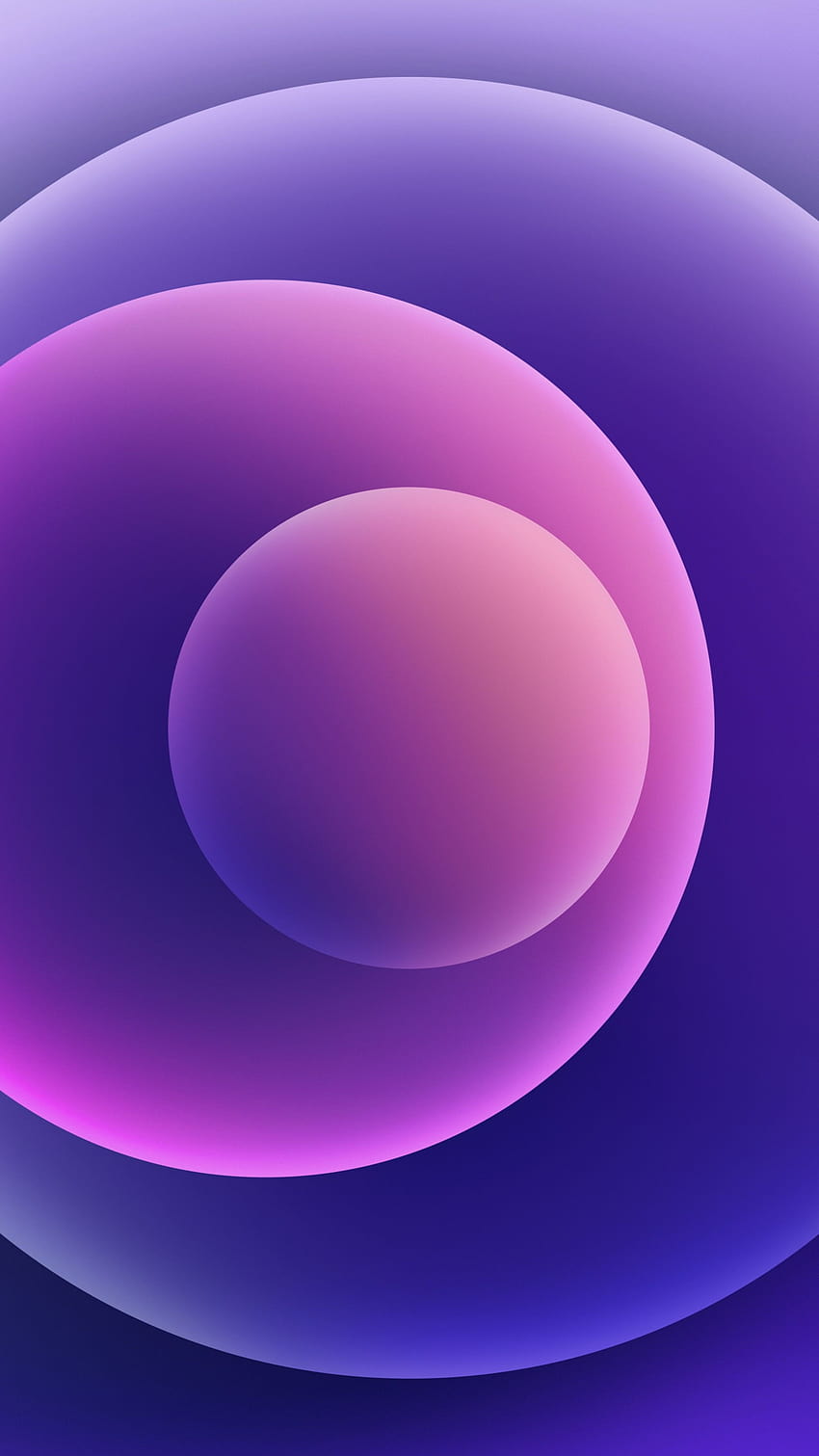 iPhone 12, púrpura, abstracto, Evento Apple April 2021, OS, iphone 2021 fondo de pantalla del teléfono