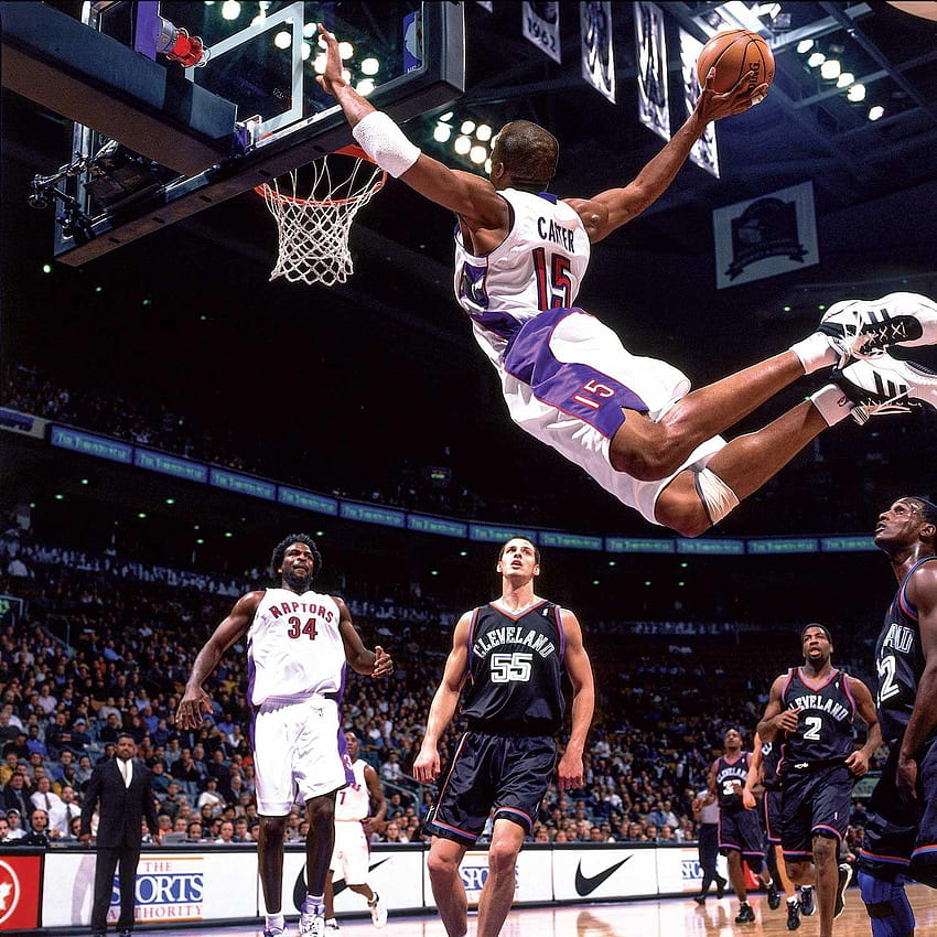 Vince Carter, NBA, Basketball, Dunks / and, contact dunk HD phone wallpaper