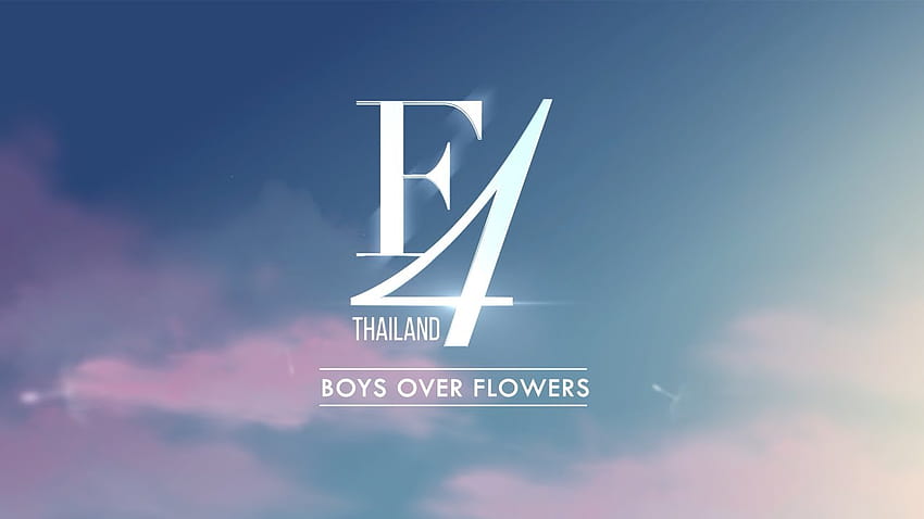 F4 Тайланд: Момчета над цветя HD тапет