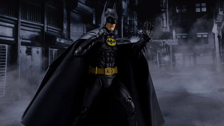 Beeindruckend coole Actionfigur für Michael Keatons BATMAN von 1989, Batman 89 HD-Hintergrundbild