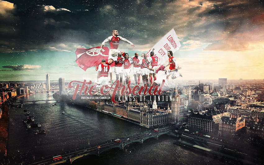 Arsenal: Official Kings Of London, henry king HD wallpaper
