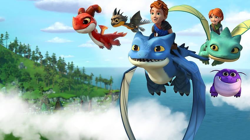 Watch Dragons: Rescue Riders: Hunt for the Golden Dragon, dragons rescue riders HD wallpaper