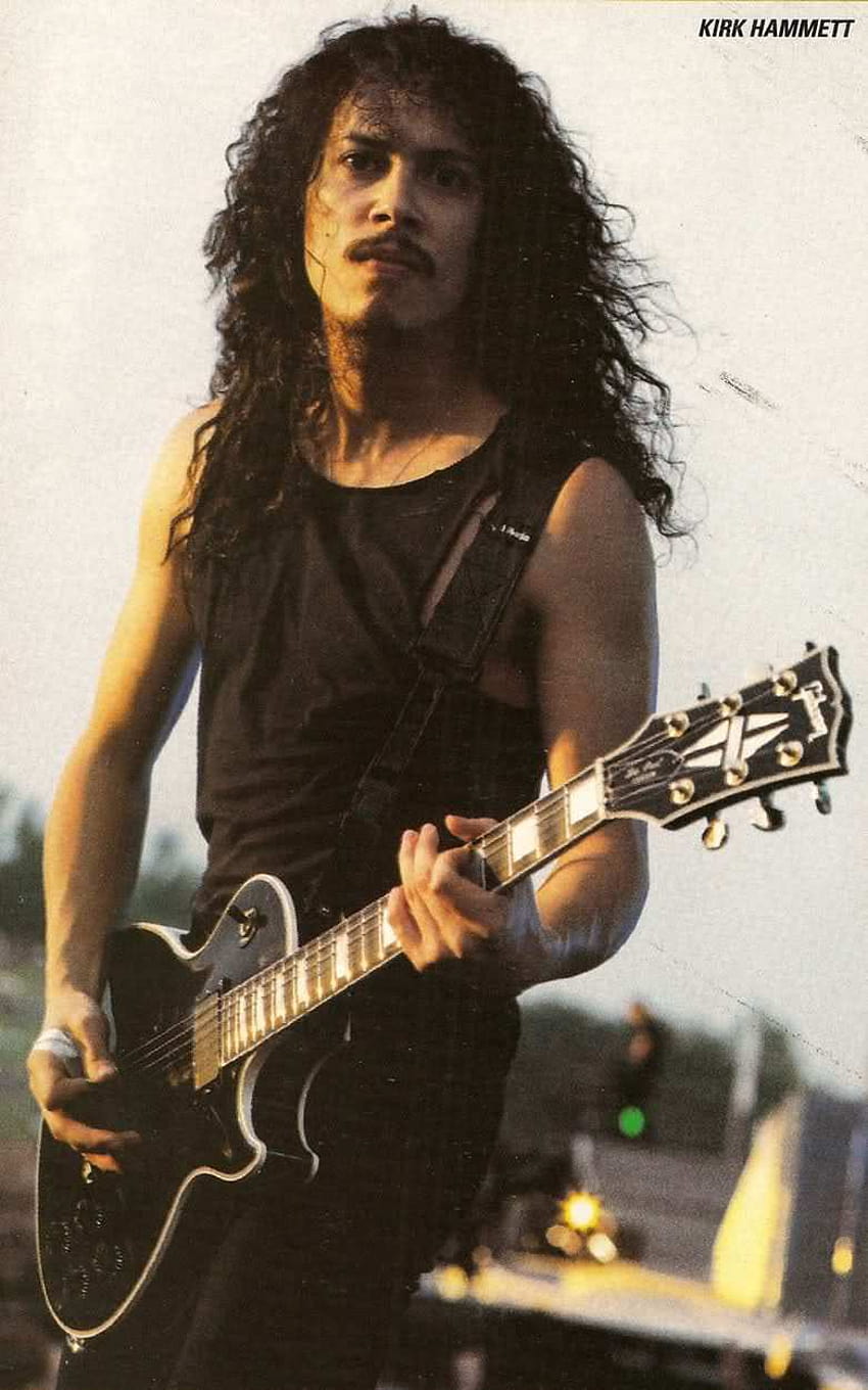 Kirk Hammett Kirk Hammett And Backgrounds HD phone wallpaper