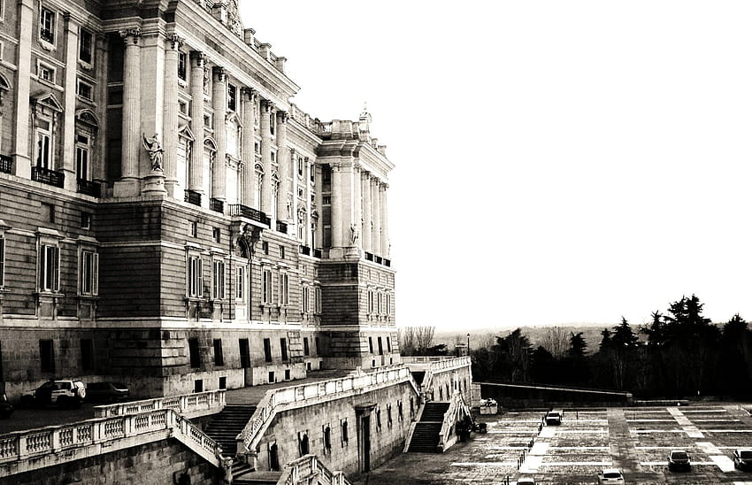 Royal Palace, Palace, Madrid, Tourism, architecture, building, royal palace of madrid HD wallpaper