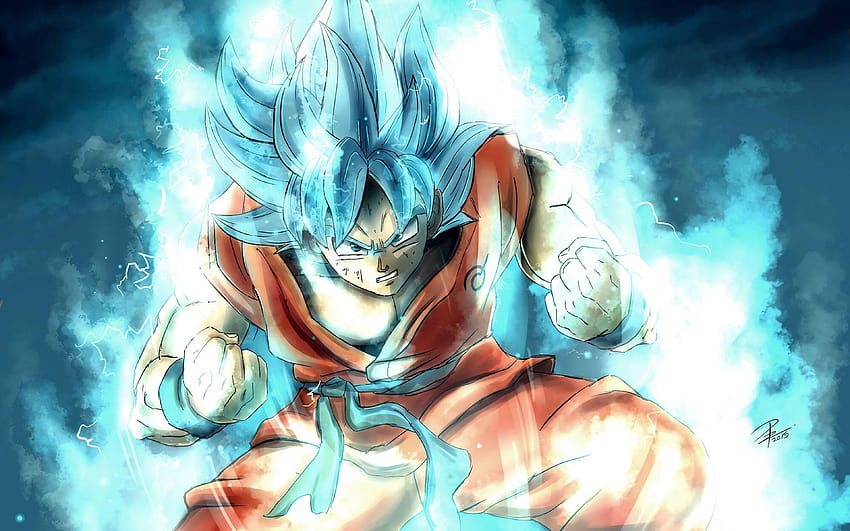 Goku Super Saiyan God HD Wallpaper | Pxfuel