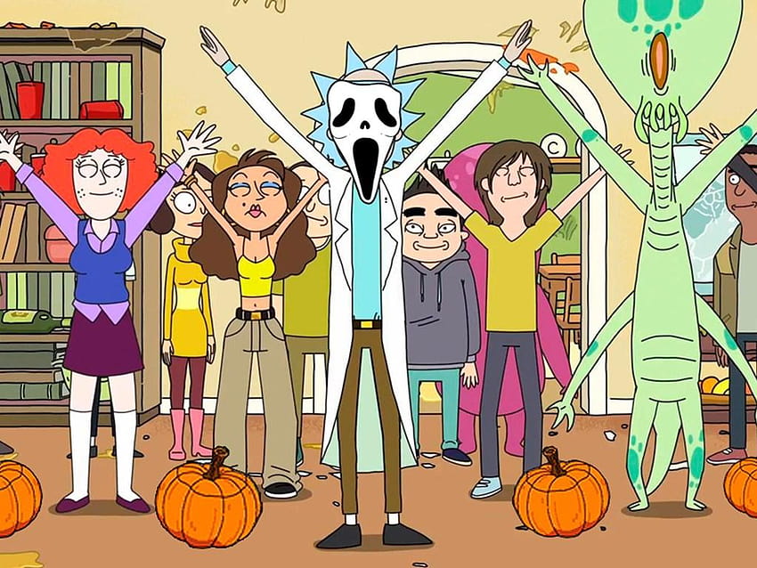 Rick & Morty Halloween House Party Tickets, rick and morty halloween HD ...