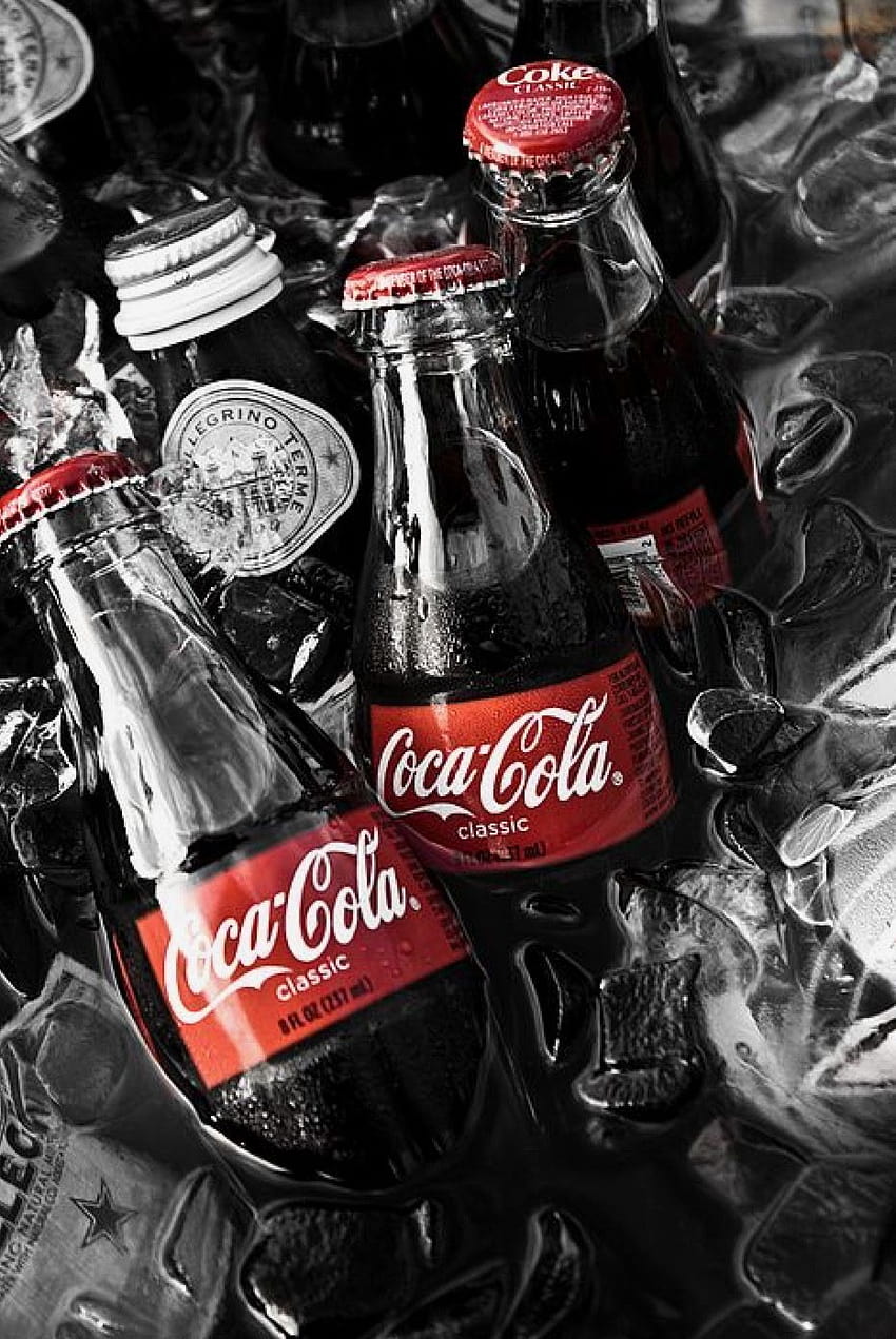 Coca Cola, coque estética Papel de parede de celular HD